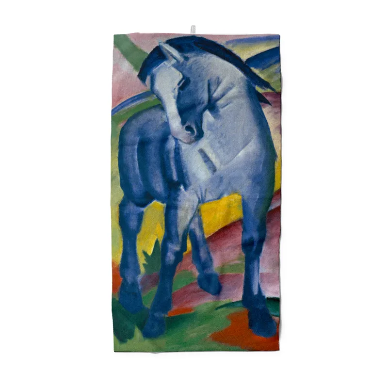 Badetuch Blaues Pferd - Franz Marc