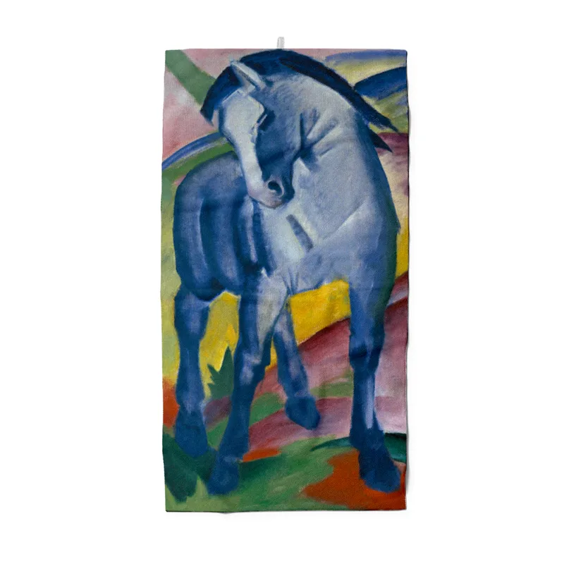 Duschtuch Blaues Pferd - Franz Marc