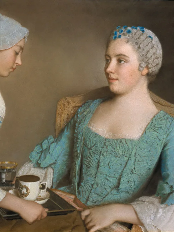 Premium-Leinwand Liotard