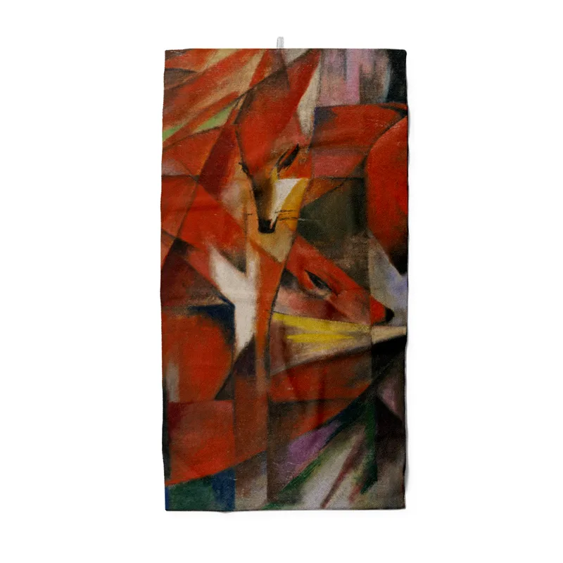 Duschtuch Füchse - Franz Marc