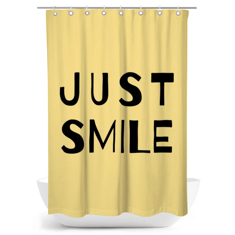 Duschvorhang Just Smile