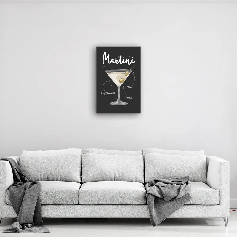 Leinwand Martini Cocktail