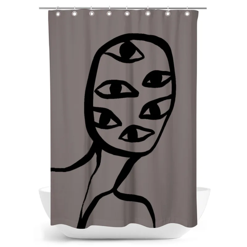 Duschvorhang Modern Art 4