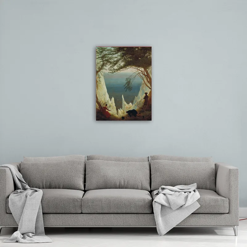 Premium-Leinwand Caspar David Friedrich