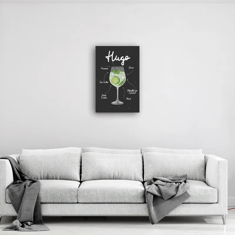 Leinwand Hugo Cocktail