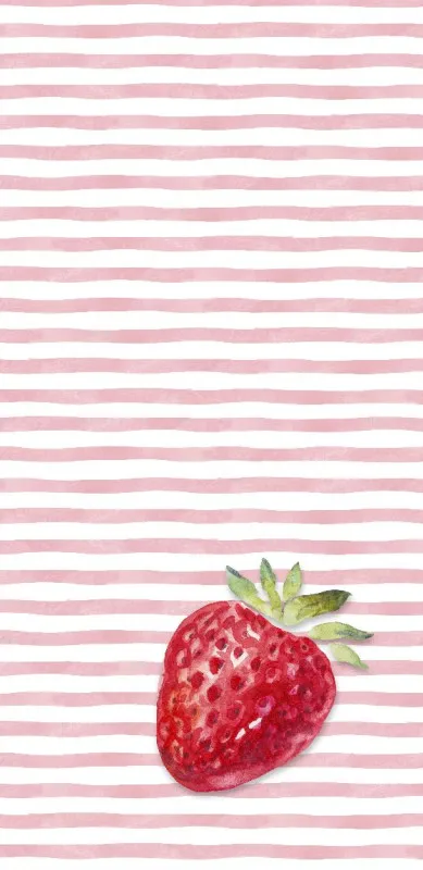Strandtuch Strawberry Stripes