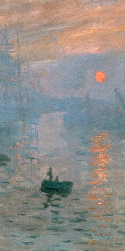 Handtuch Impression Sonnenaufgang - Claude Monet