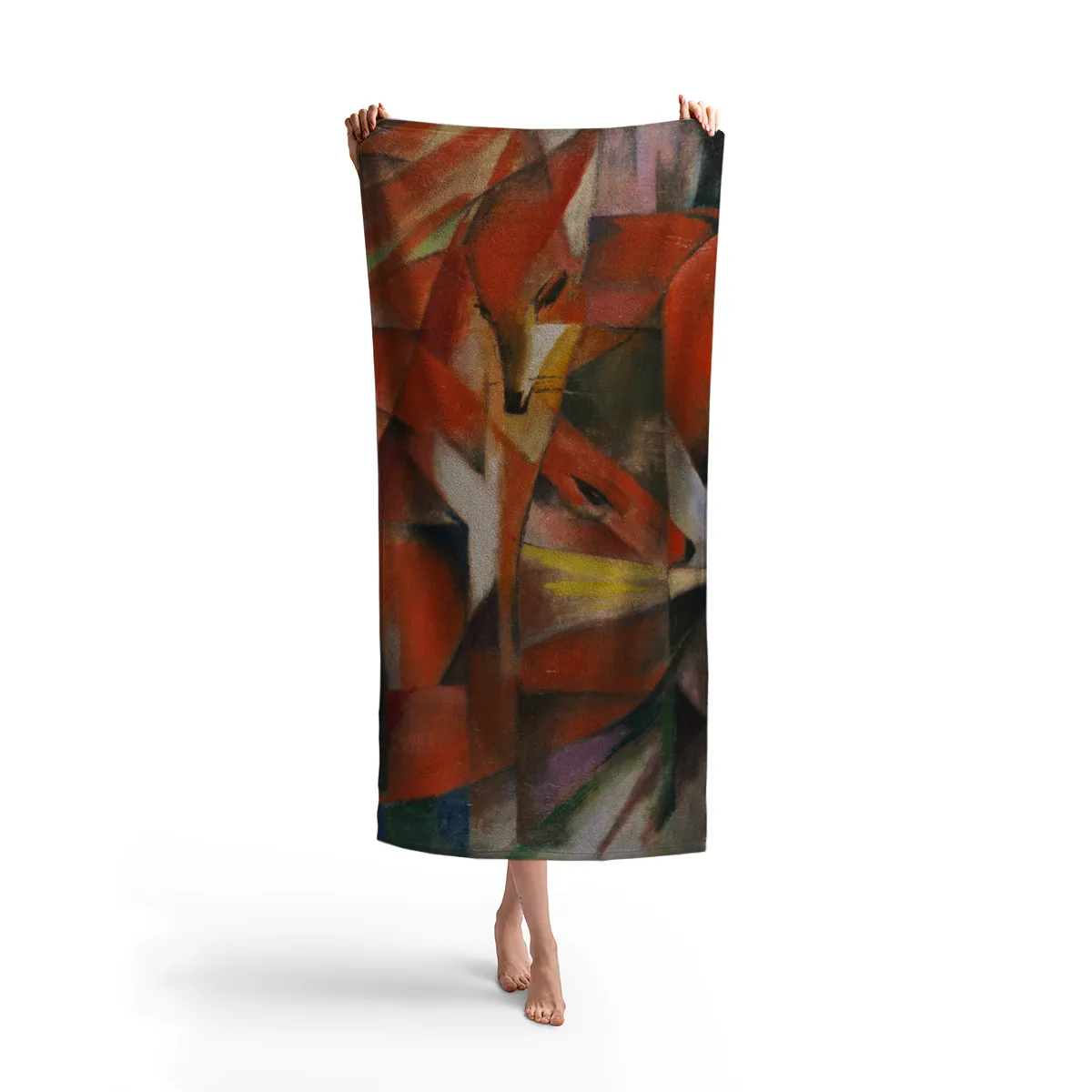 Handtuch Füchse - Franz Marc
