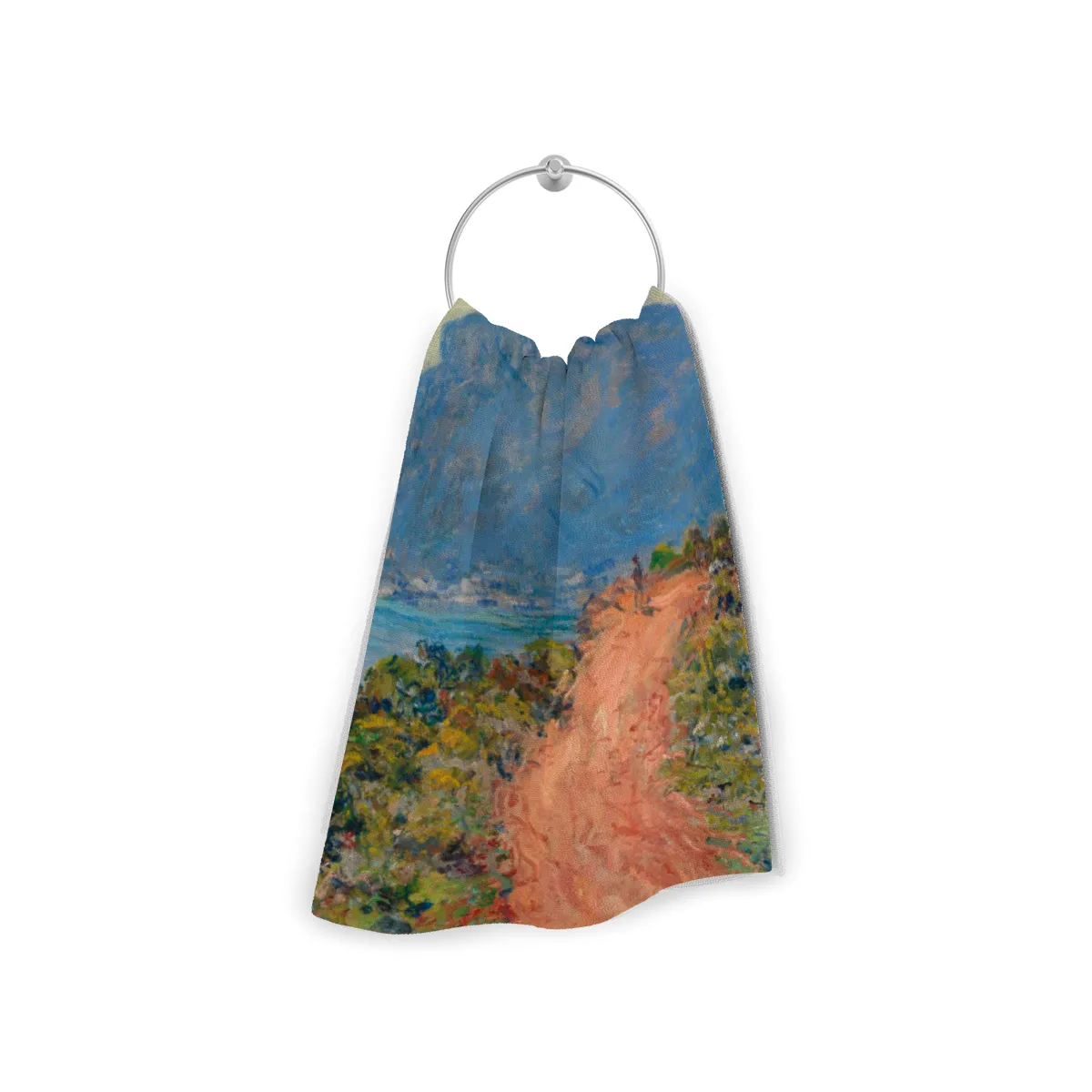 Handtuch La Corniche nahe Monaco - Claude Monet
