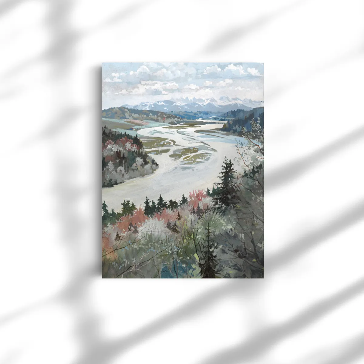 Premium-Leinwand Haushofer