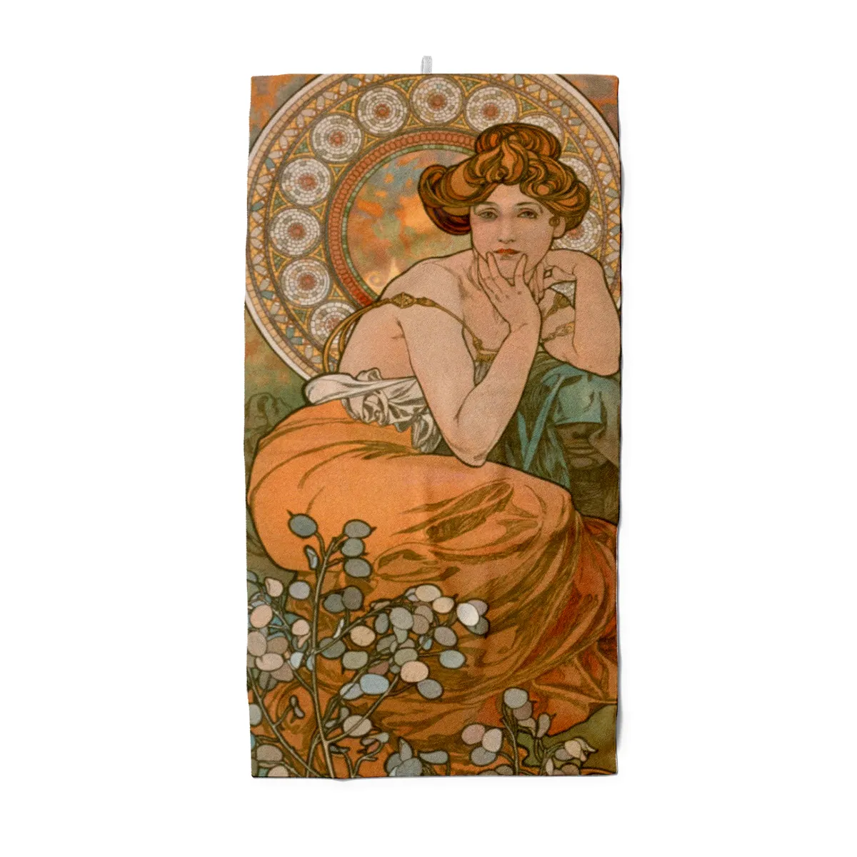 Handtuch Edelsteine: Topas - Alfons Mucha
