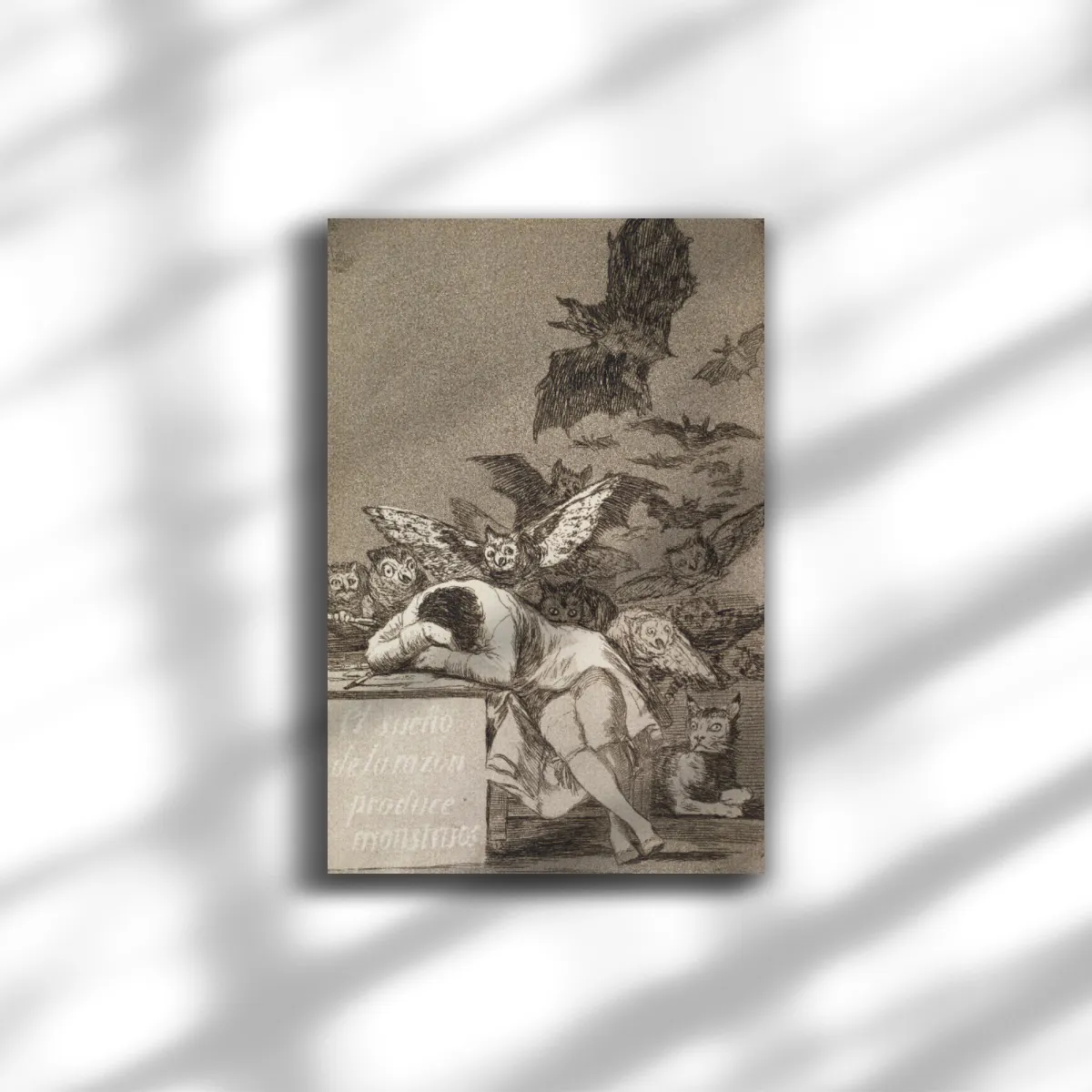 Premium-Leinwand Goya
