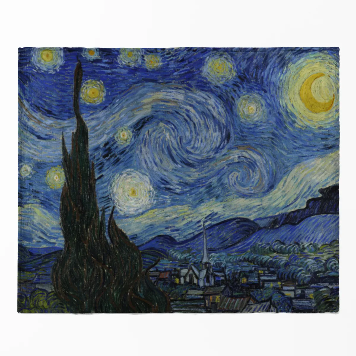 Wohndecke Sternennacht - Van Gogh