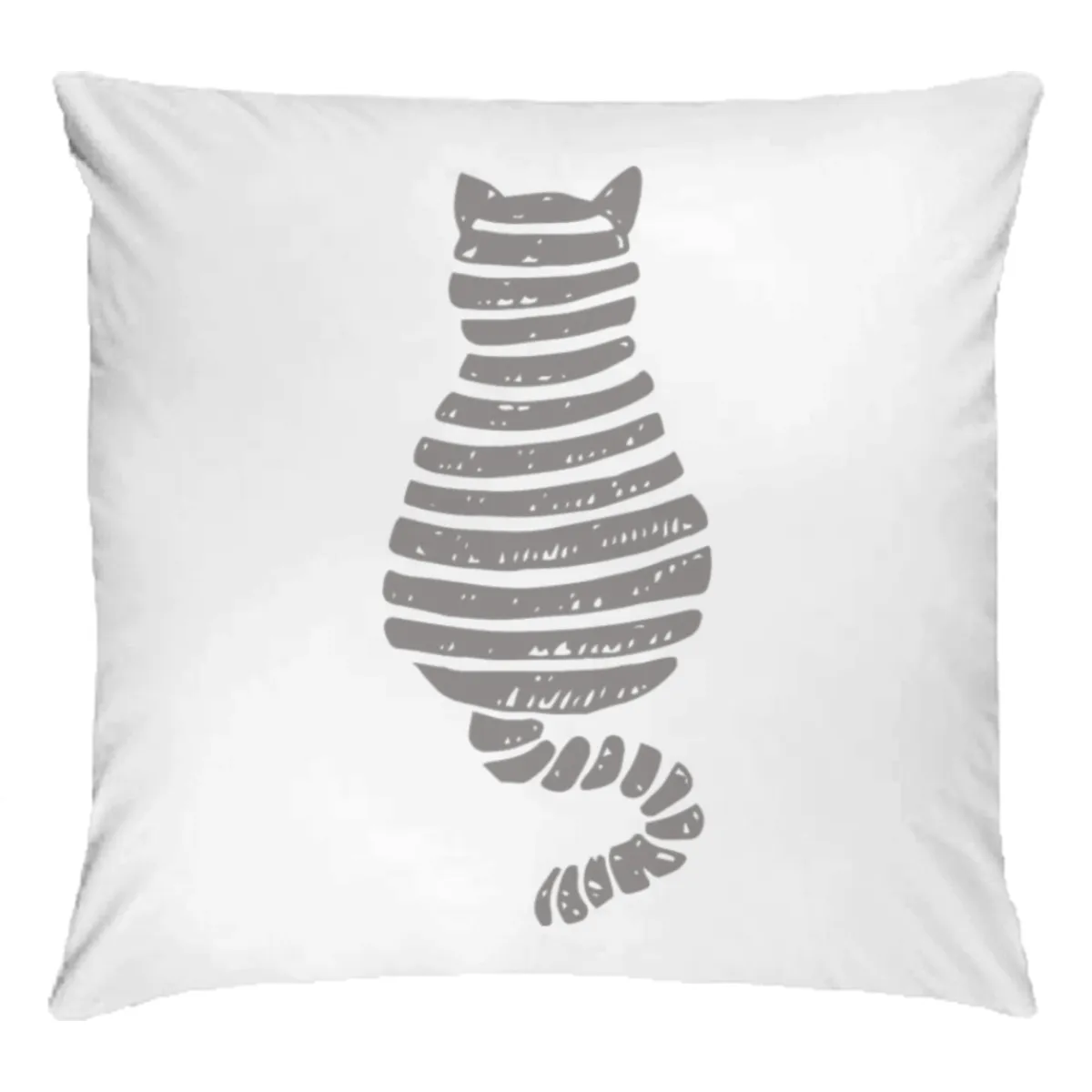 Bettwäsche-Set Graue Katze Mikrofaser