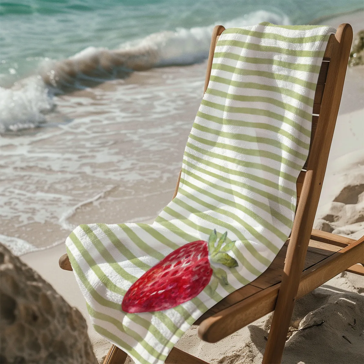 Strandtuch Strawberry Stripes