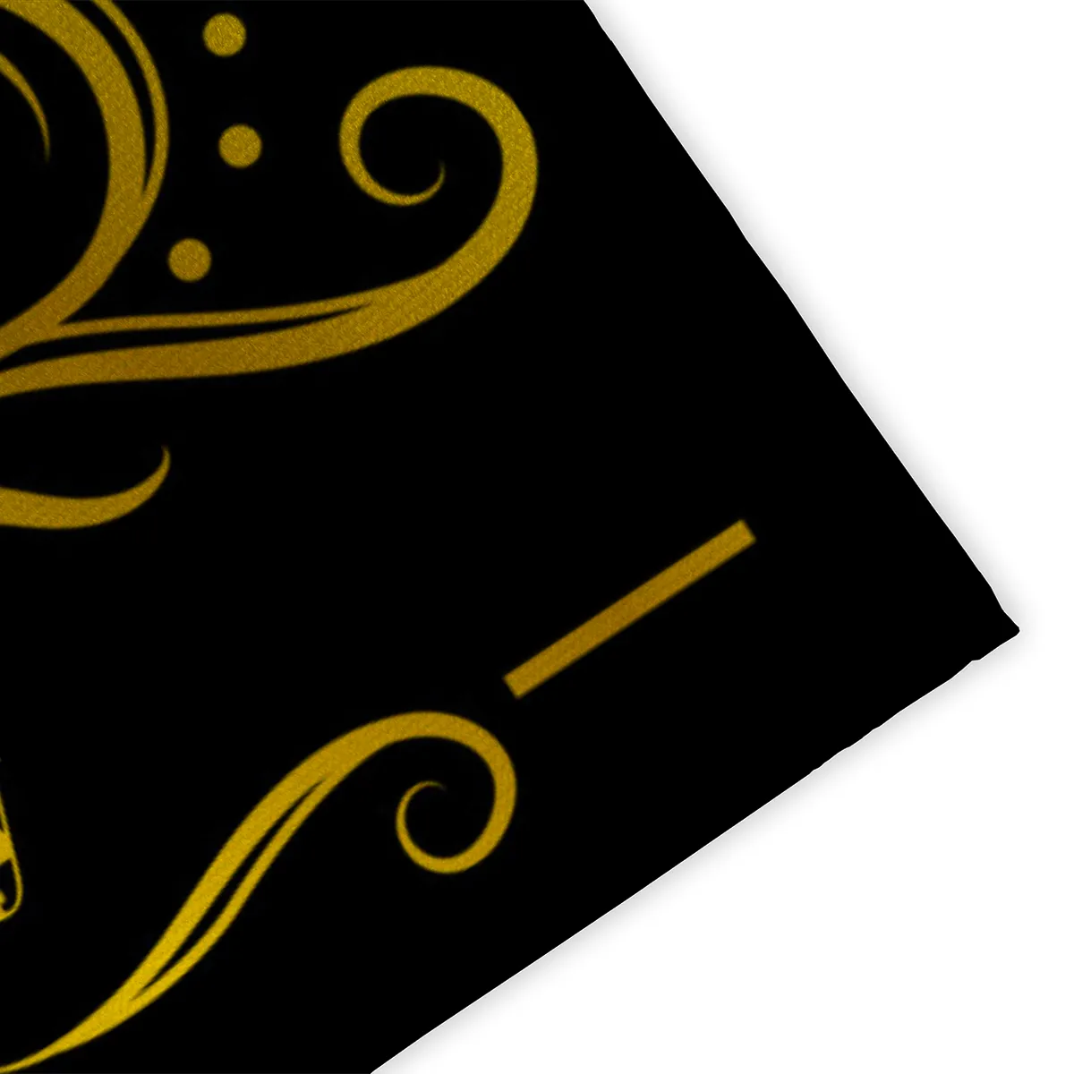 Fußmatte Ornamental mit Initial und Namen personalisierbar - Geschenkidee Einzug, Geburtstag, Richtfest - Fussmatte mit Namen Ornamental Initial 1 70 x 50 cm