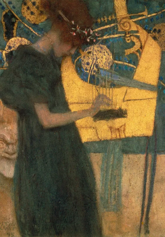 Duschvorhang Klimt - Die Musik