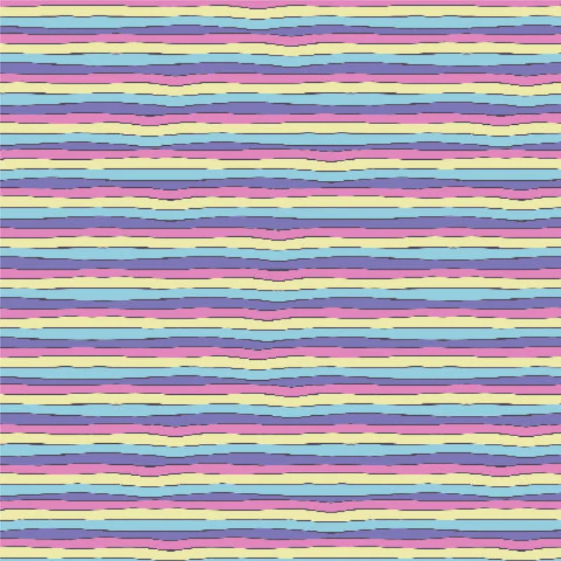 Kinderbettwäsche-Set Colorful Stripes Mikrofaser