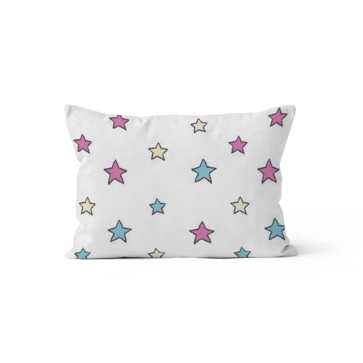 Kinderbettwäsche-Set Colorful Stars Mikrofaser