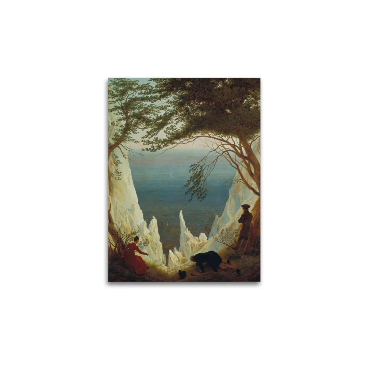 Premium-Leinwand Caspar David Friedrich