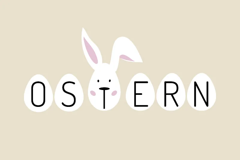 Samtkissenbezug Ostern