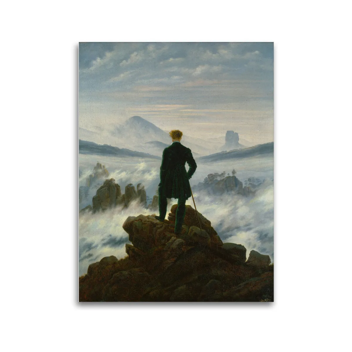 Premium-Leinwand Caspar David Friedrich