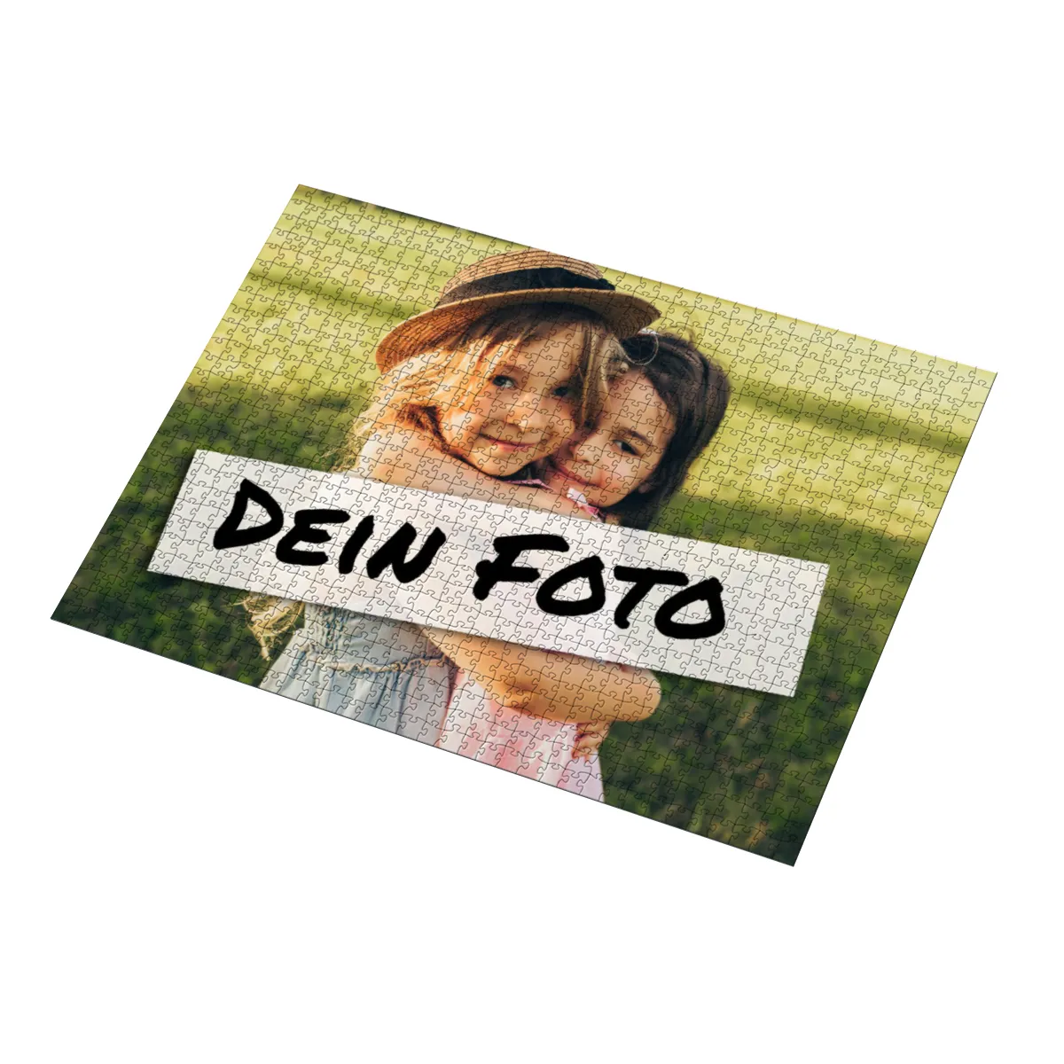 Fotopuzzle mit eigenem Bild - Fotopuzzle selbst gestalten 1000 Teile Hochformat - Schachtel Happy Birthday - Puzzle mit Foto personalisiert - Geschenk Geburtstag Happy Birthday 1000 Teile Hoch