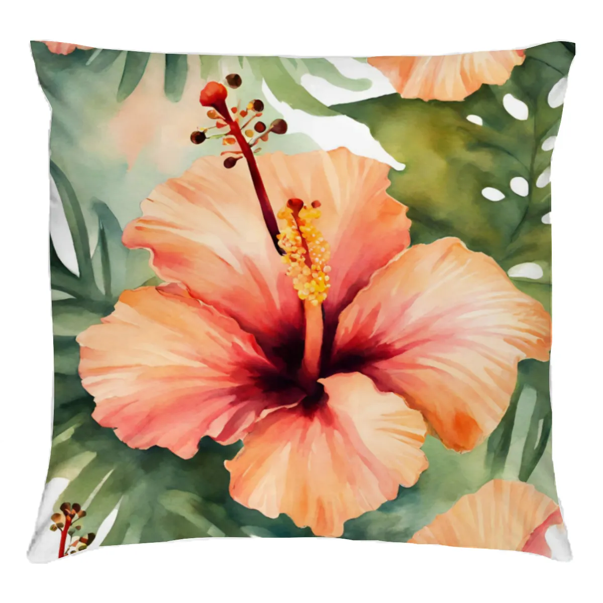 Bettwäsche-Set Hibiskusblüte Mikrofaser