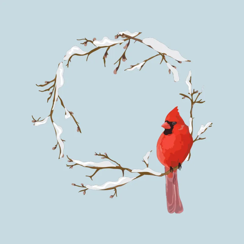 Bettwäsche-Set Winterbirds Mikrofaser