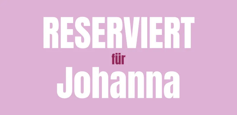 Handtuch "Reserviert für" mit Namen personalisierbar - personalisiertes Namenshandtuch - witziges Handtuch mit Namen und Spruch - Reserviert rosa