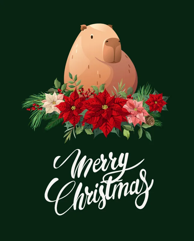 Wohndecke Weihnachtscapy mit Mütze