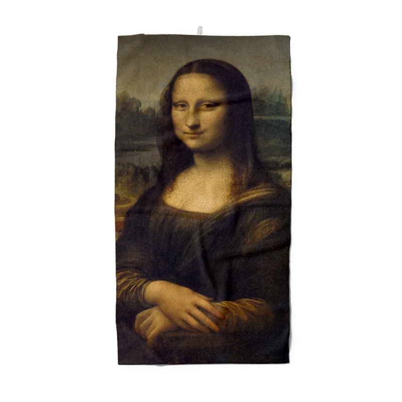 Handtuch Mona Lisa - Da Vinci