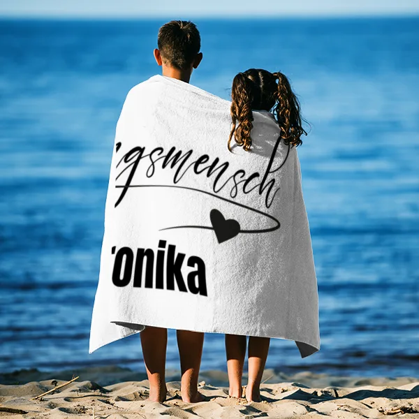 Badetuch Lieblingsmensch