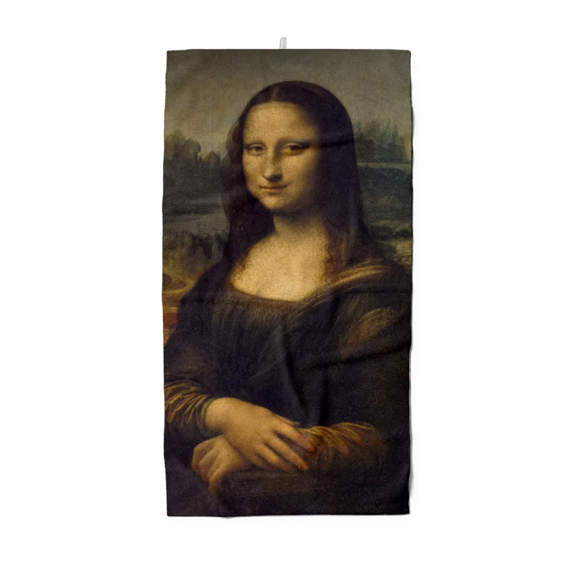 Handtuch Mona Lisa - Da Vinci