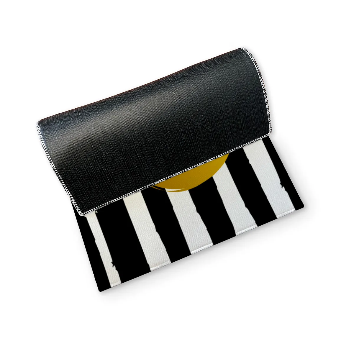 Fußmatte mit Namen personalisierbar - Geschenkidee Einzug, Geburtstag, Umzug, Paare - Fussmatte mit Namen - Motiv Hello Stripes 70 x 50 cm