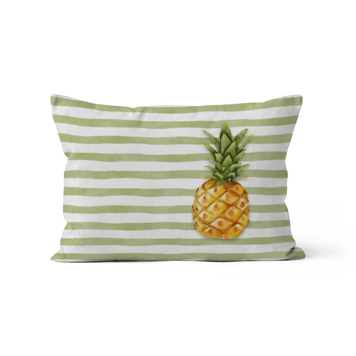 Samtkissenbezug Pineapple Stripes