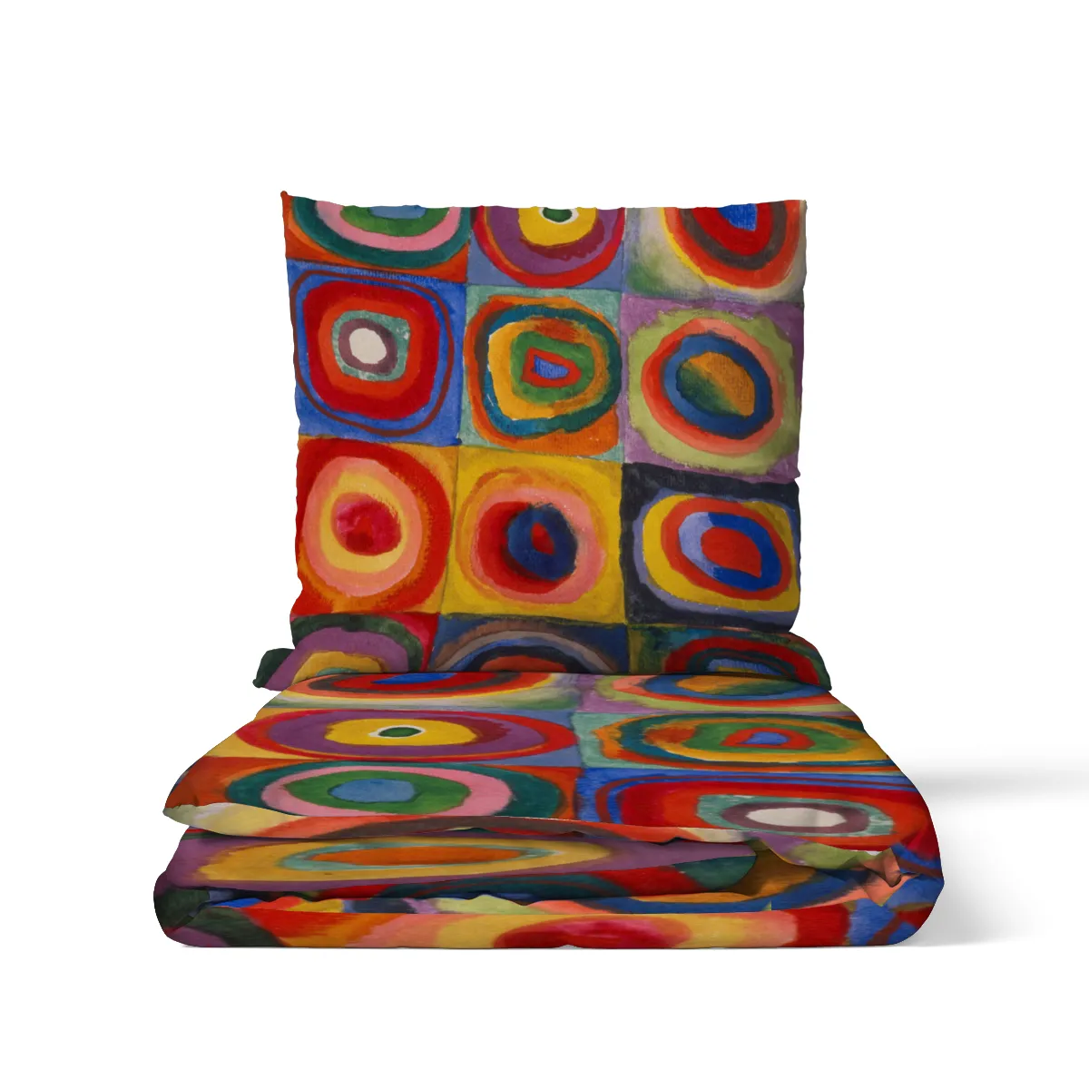 Motivbettwäsche Kandinsky - Farbstudie Baumwolle