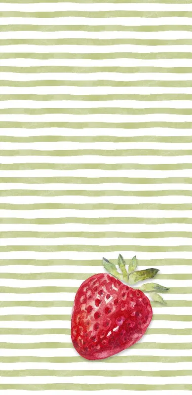 Strandtuch Strawberry Stripes