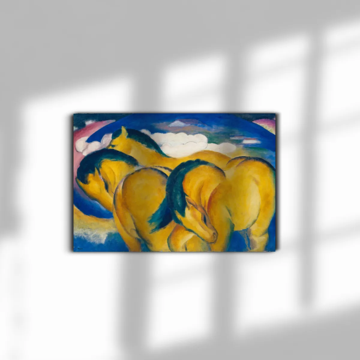 Premium-Leinwand Marc