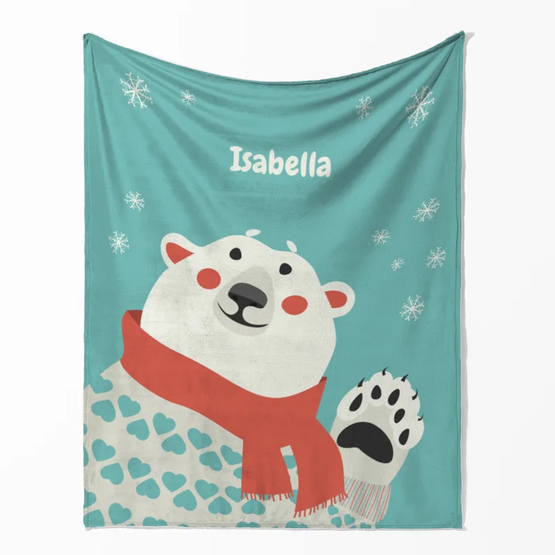 Wohndecke Eisbär