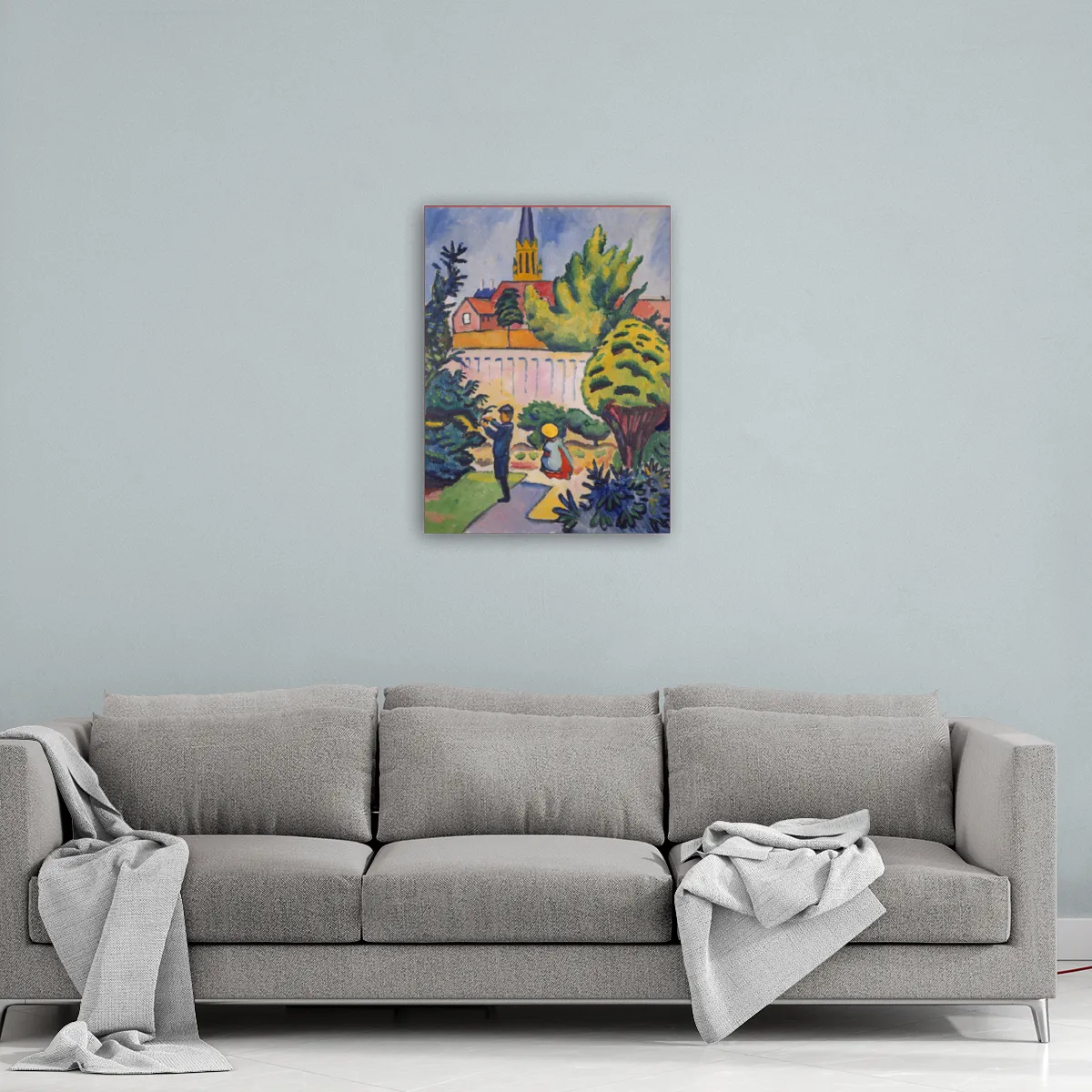 Premium-Leinwand Macke