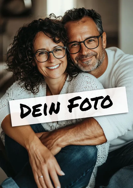 Fotopuzzle mit eigenem Bild - Puzzle selbst gestalten 1000 Teile Querformat - Schachtel Sterne - mit Foto personalisiert - Geschenk Weihnachten