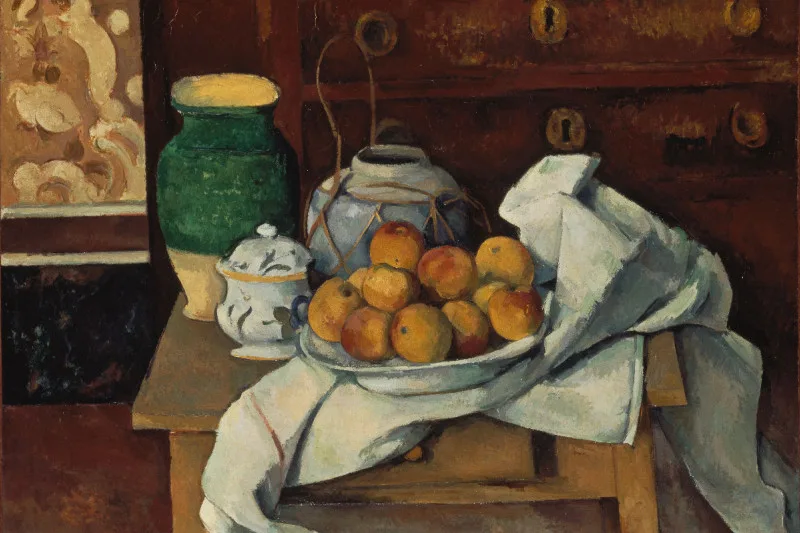 Premium-Leinwand Cézanne