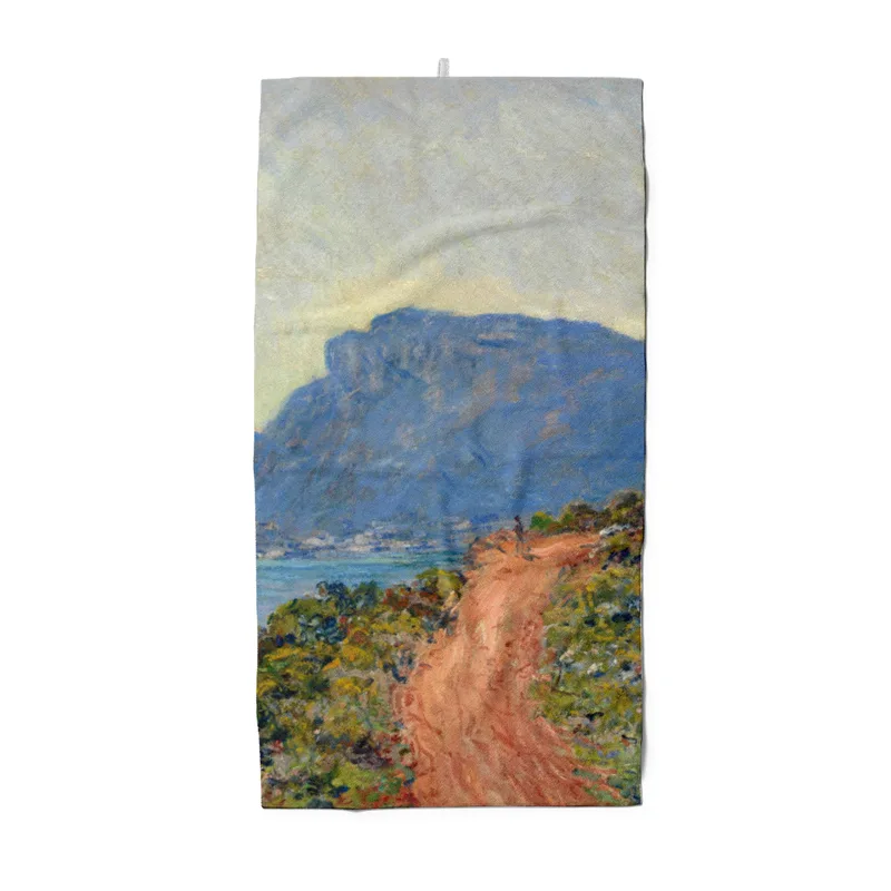 Duschtuch La Corniche nahe Monaco - Claude Monet
