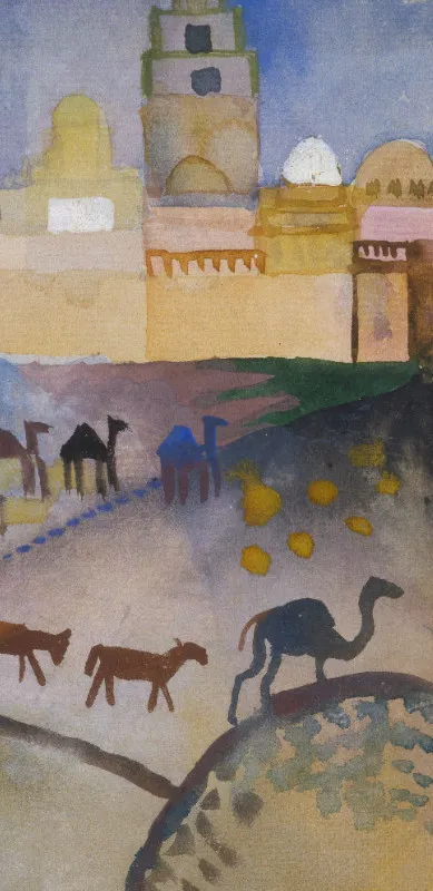 Handtuch Kairouan I - August Macke