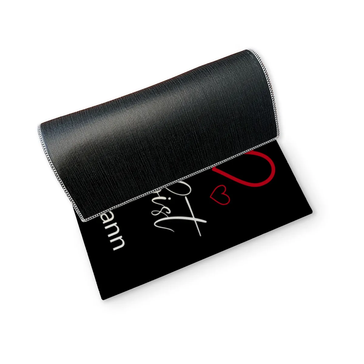 Spruch-Fußmatte Schön,dass du da bist - mit Namen personalisierbar - Geschenkidee Einzug, Geburtstag, Richtfest - Fussmatte mit Namen - Motiv Schön Herzen 70 x 50 cm