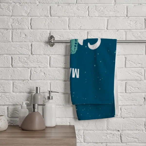 Badetuch Sommer - mit Namen personalisierbar - personalisiertes Namens-Badetuch - Strandtuch mit Wunschtext - Stay Salty