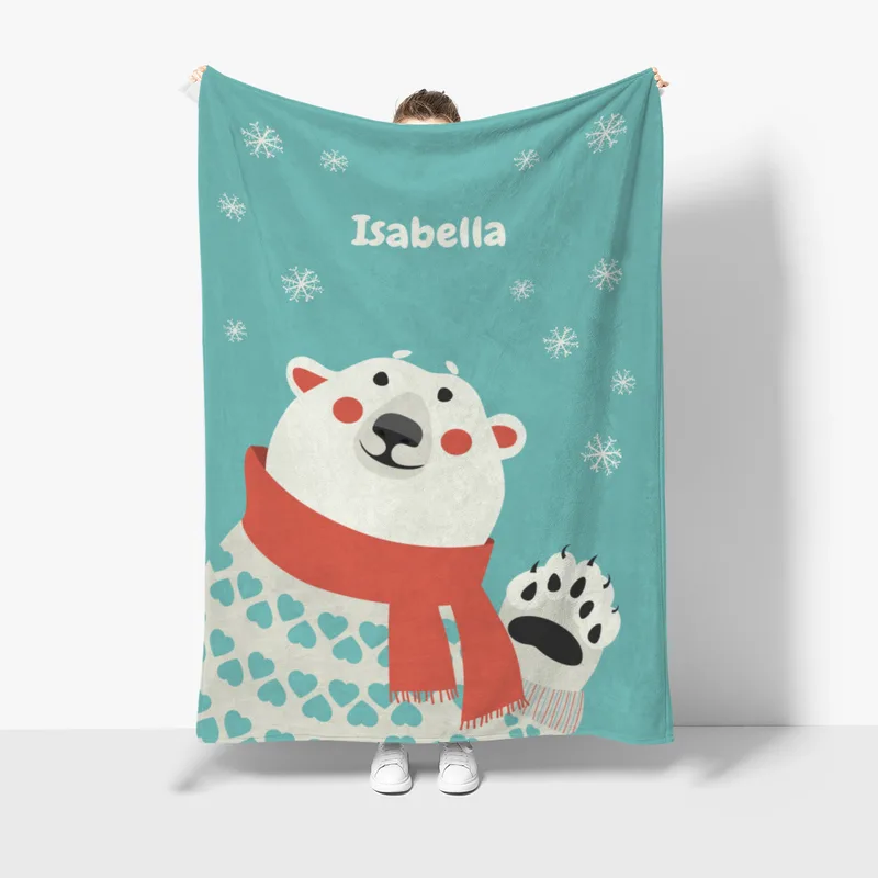 Wohndecke Eisbär