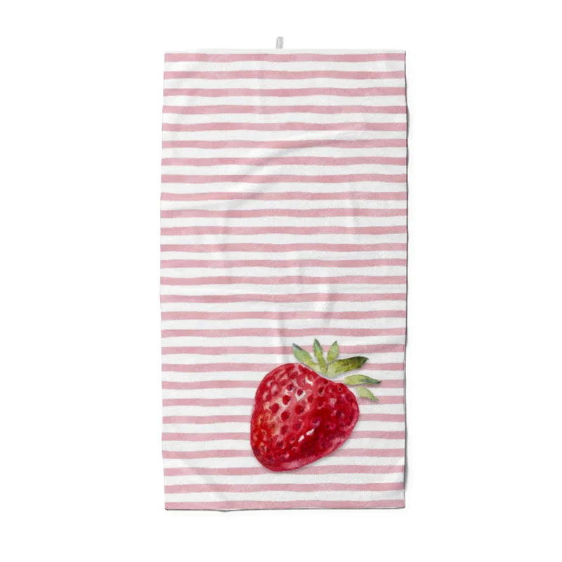 Handtuch Strawberry Stripes