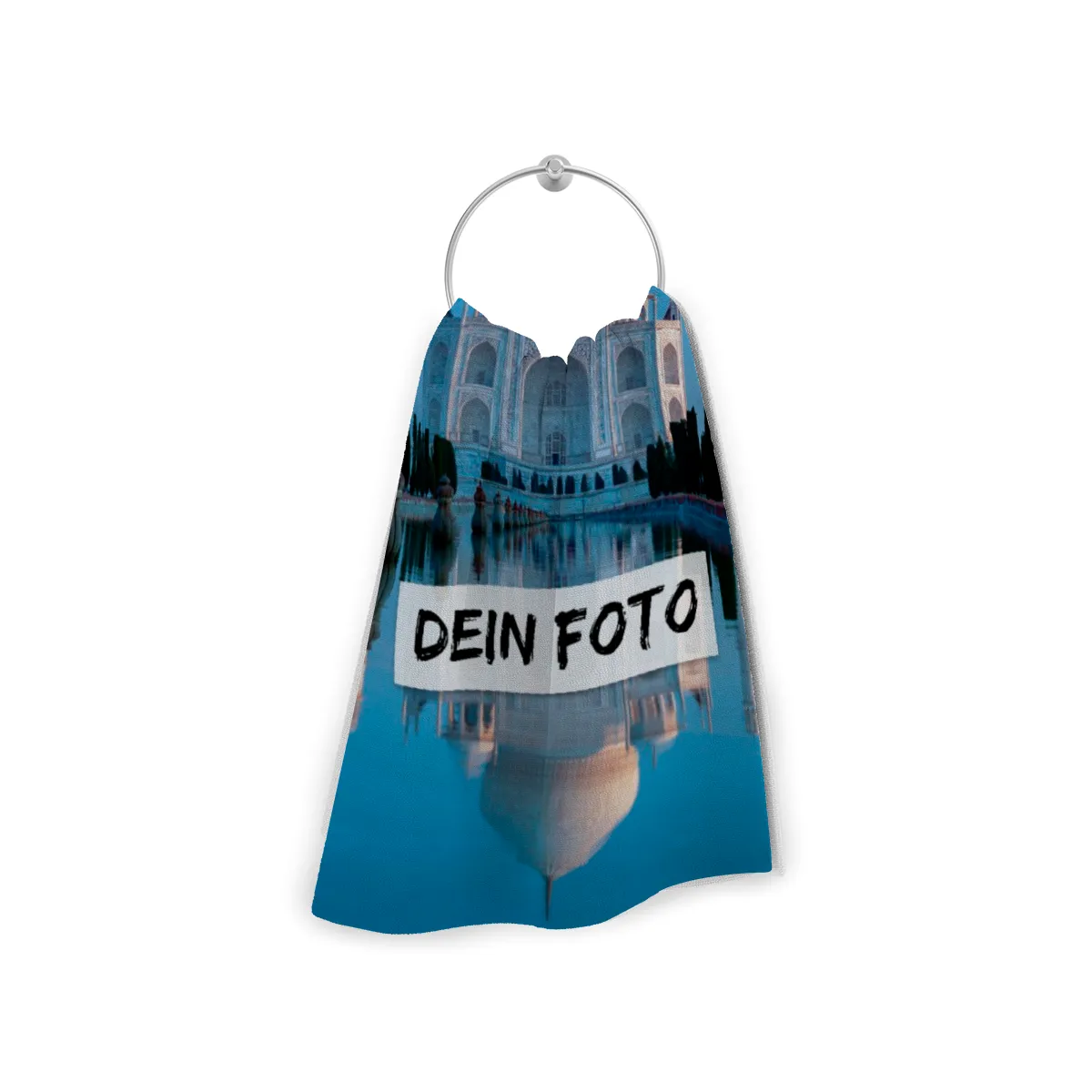 Handtuch mit Foto - personalisiertes Fotohandtuch - Foto-Handtuch selbst gestalten - 1 Foto